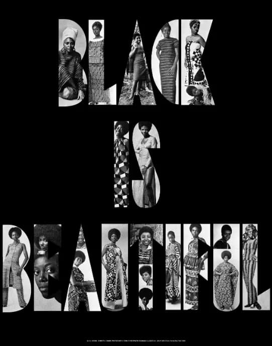 Untitled (Black Is Beautiful Poster from 1970)